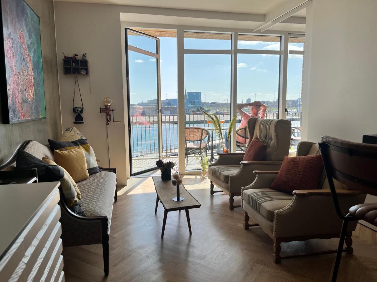 אורהוס Apartment Directly To Seafront Of Bassin 7 With Big Balcony And Free Parking מראה חיצוני תמונה